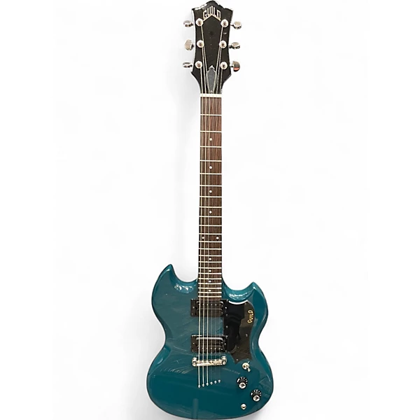 Used Guild polara Blue Solid Body Electric Guitar