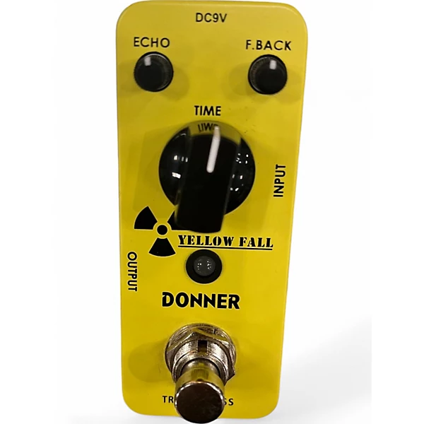 Used Donner Yellow Fall Effect Pedal