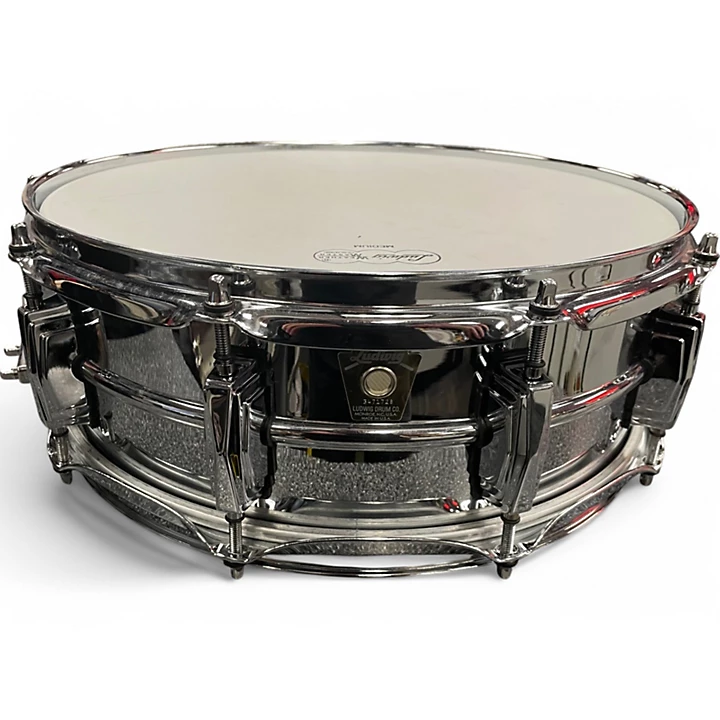 Used Ludwig 5.5X14 Supraphonic Snare steel Drum