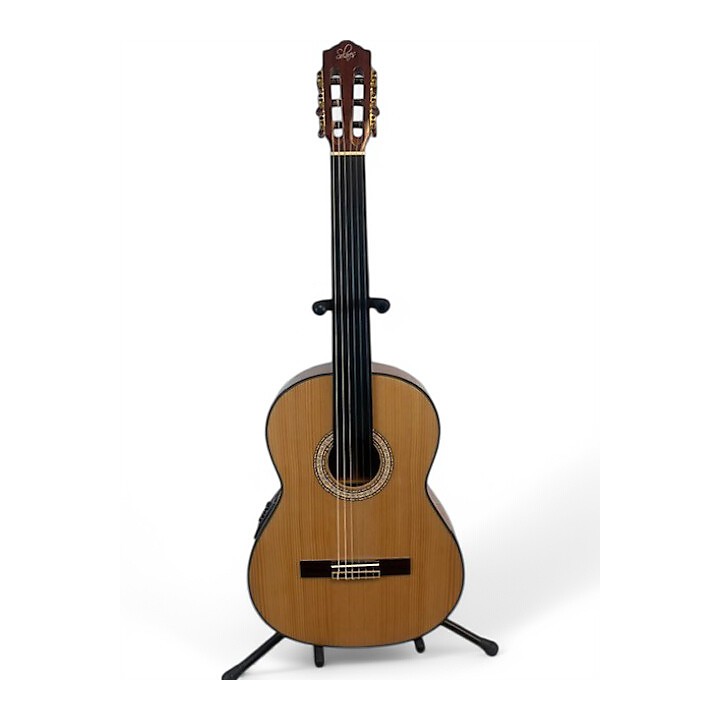 Used Sala Musik DGP203 Natural Classical Acoustic Electric Guitar