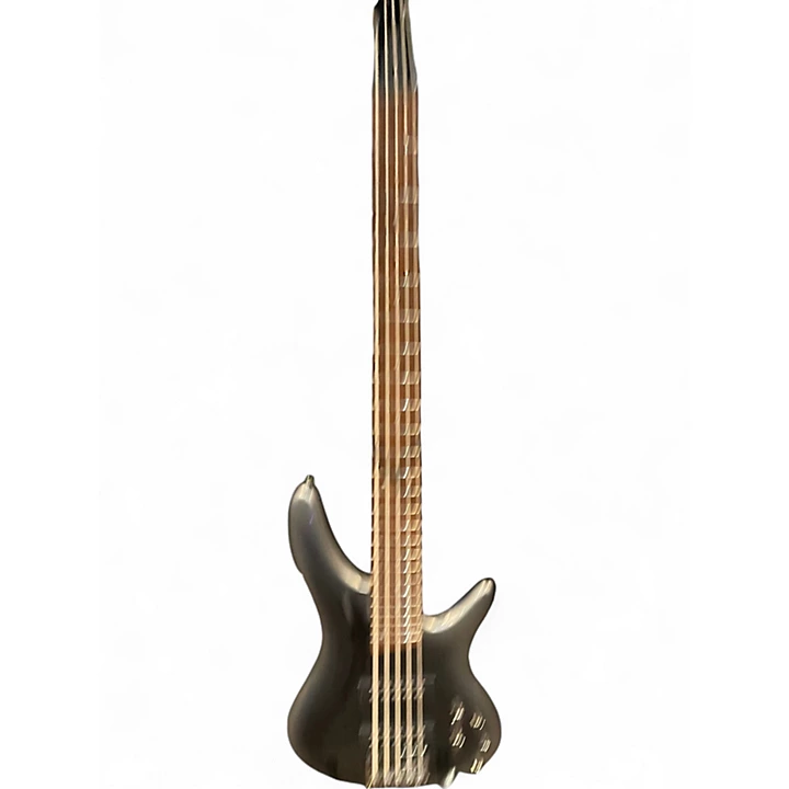 Used Ibanez SR305 5 String Silverburst Electric Bass Guitar