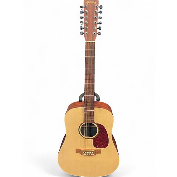 Used Martin D12XM Natural 12 String Acoustic Guitar