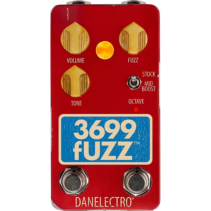 3699 Fuzz Effects Pedal Red