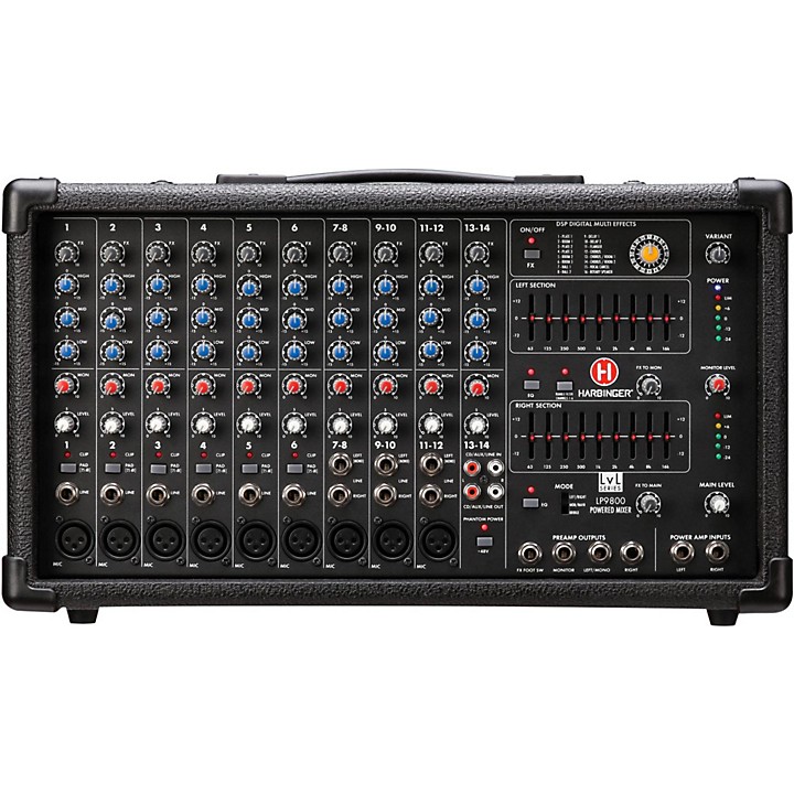 Harbinger LP9800 Powered Mixer Level 1 J16281004000000.gc