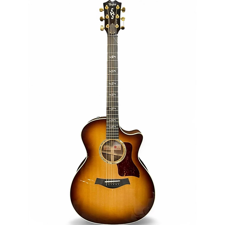 Used Taylor 414CE V Class SHADED EDGE BURST Acoustic Electric Guitar