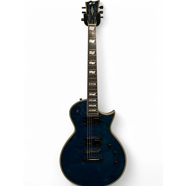 ESP Used ESP E II Eclipse MARINE BLUE Solid Body Electric Guitar.gc