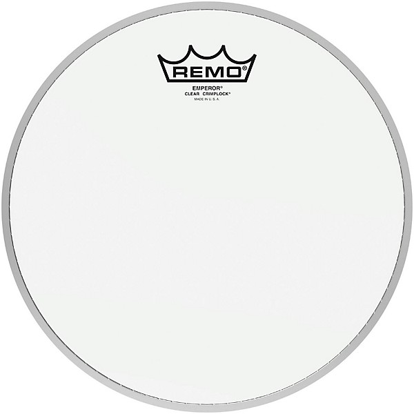 Emperor Clear Crimplock Tenor Drumhead 10 in