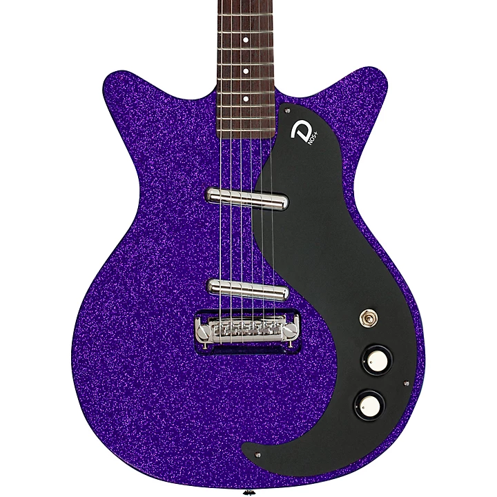 Danelectro Blackout '59 Electric Guitar Purple Metalflake