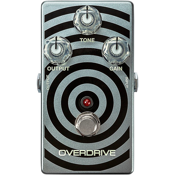 Wylde Audio Overdrive Effects Pedal Silver Gray