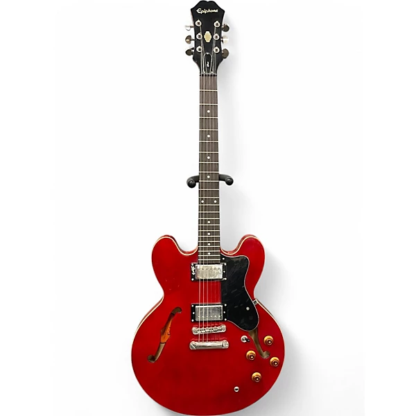 Used Epiphone Dot Cherry Hollow Body Electric Guitar