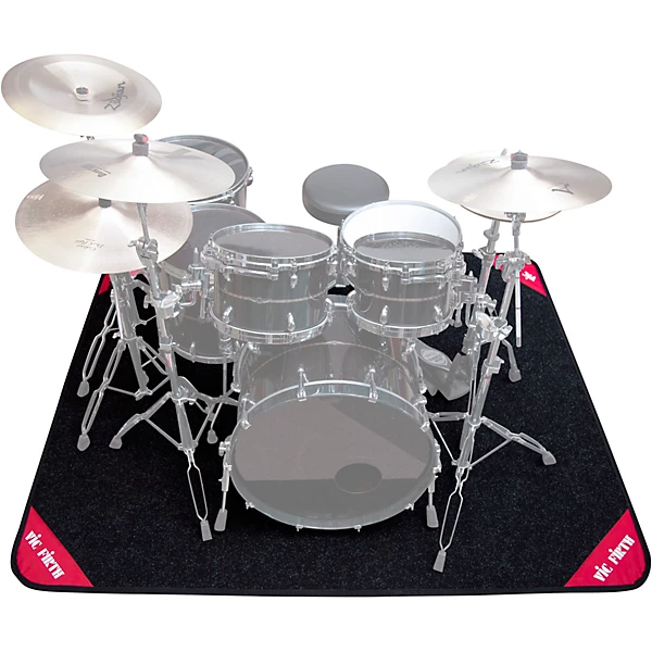 Deluxe Drum Rug Gray