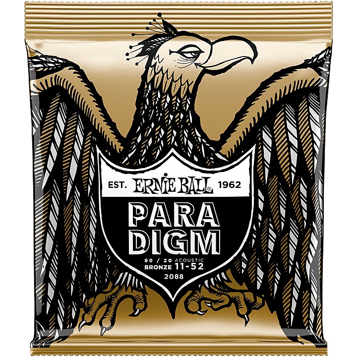 Paradigm 80 20 Acoustic Guitar Strings Light