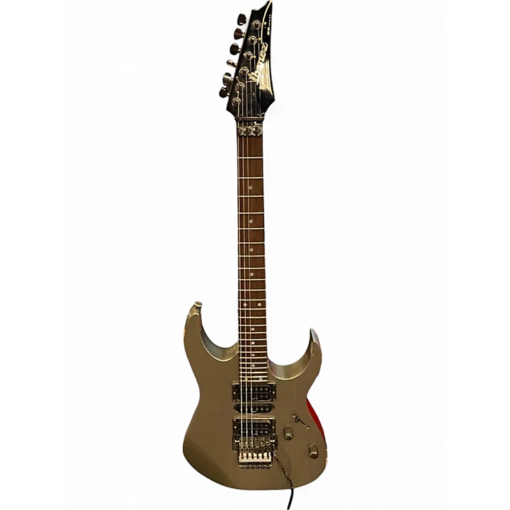 Used Ibanez RG570 Silver Solid Body Electric Guitar
