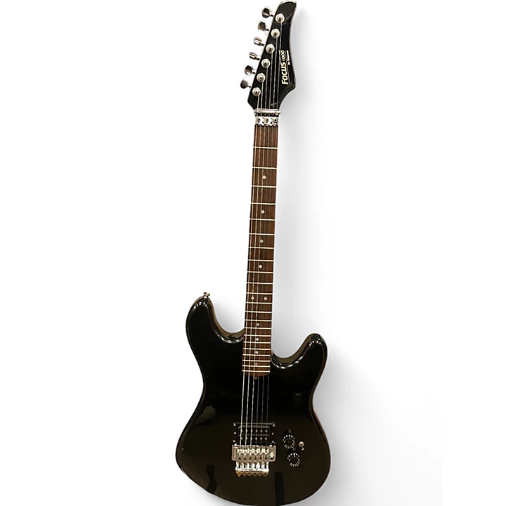 Used 1980s Kramer FOCUS 1000 BLACK Solid Body Electric Guitar