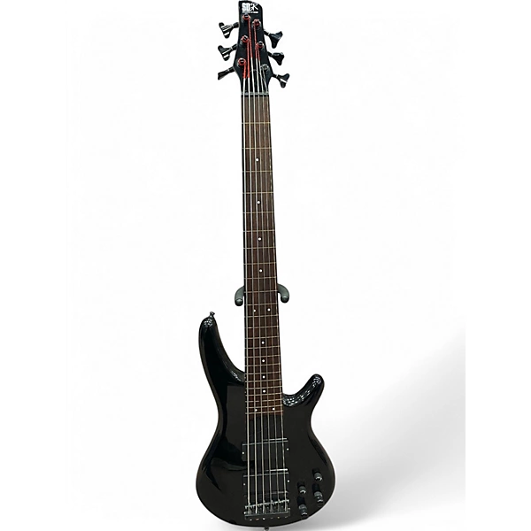 Ibanez Used Ibanez SR506 6 String Black Electric Bass Guitar