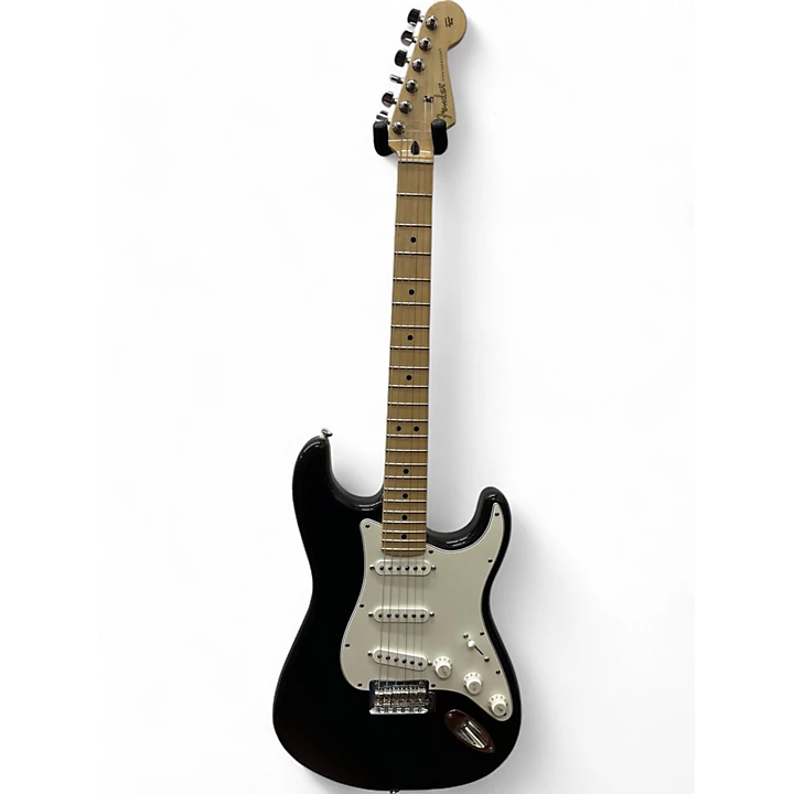 Used Fender Player Stratocaster BLACK Solid Body Electric Guitar