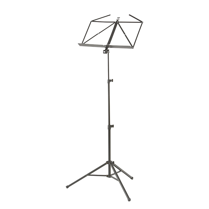 KM Heavy Duty Music Stand Level 1 Black 472167004001000.gc