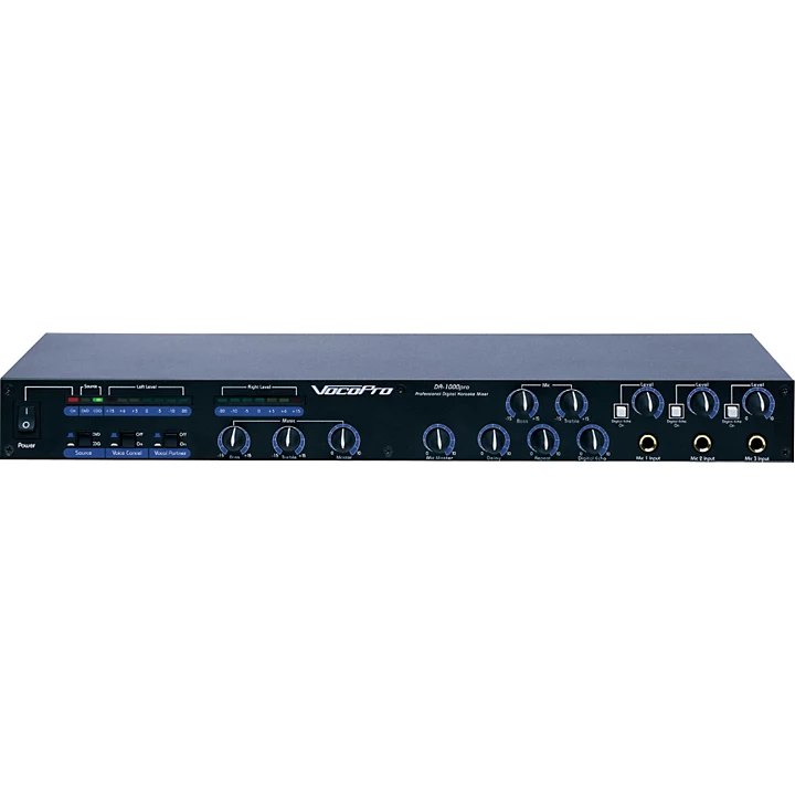 DA 1000 Pro 3 Channel Karaoke Mixer