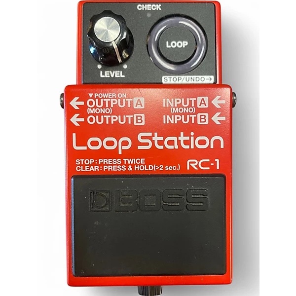 Used BOSS RC1 Loop Station Pedal