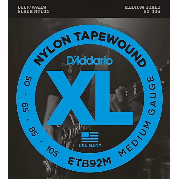 ETB92M Medium Tapewound Bass Guitar Strings Medium Scale