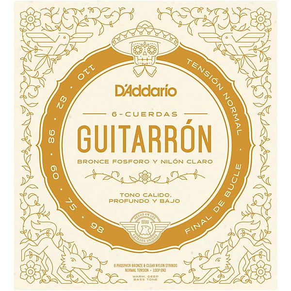 Guitarron 6 String Set Phosphor Bronze Normal Tension