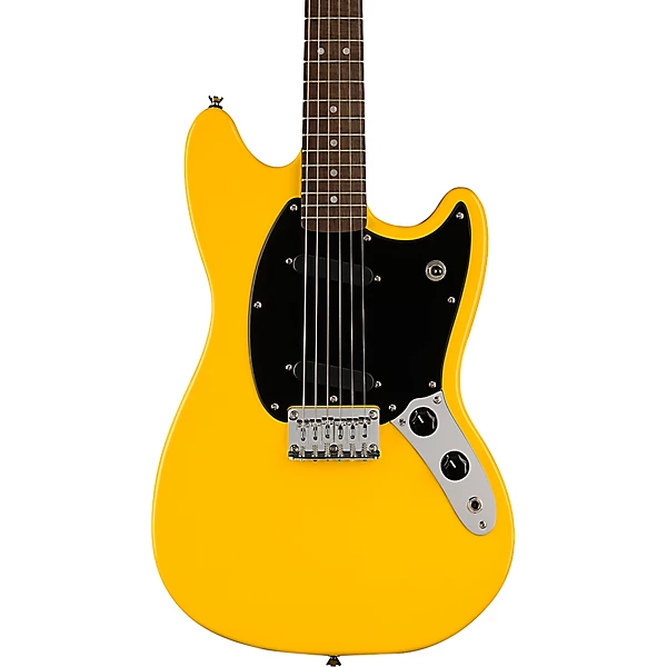 Sonic Mustang Laurel Fingerboard Electric Guitar Graffiti Yellow
