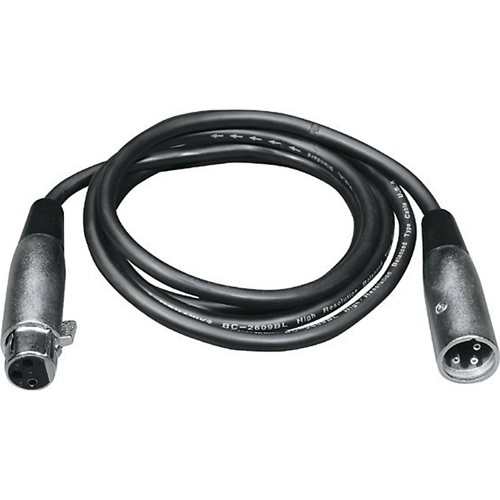 3 Pin DMX Cable 10 Ft Cable
