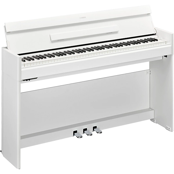 Arius YDP S55 Console Digital Piano White Walnut