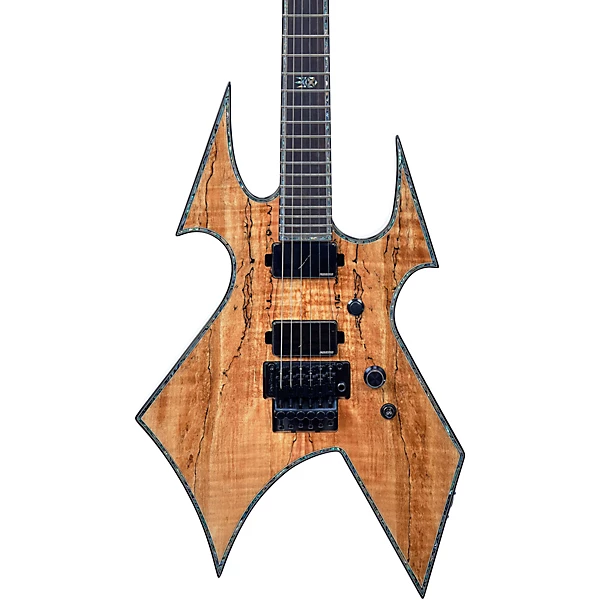 Warbeast Extreme Exotic with Floyd Rose Electric Guitar Spalted Maple