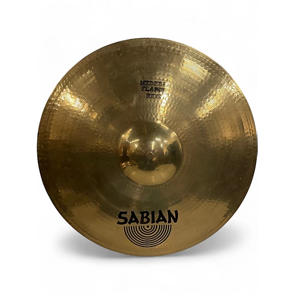 SABIAN Used SABIAN MEDIUM FLANGE RIDE Cymbal.gc