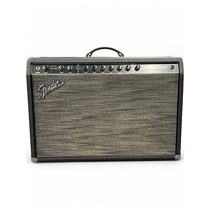 Used Fender SUPERSONIC 60W 112 Tube Guitar Combo Amp