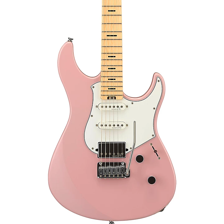 Pacifica Standard Plus HSS Maple Fingerboard Electric Guitar Ash Pink