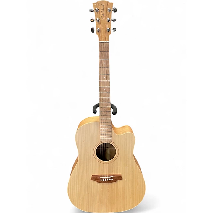 Used Cole Clark FL1ECBM Natural Acoustic Electric Guitar