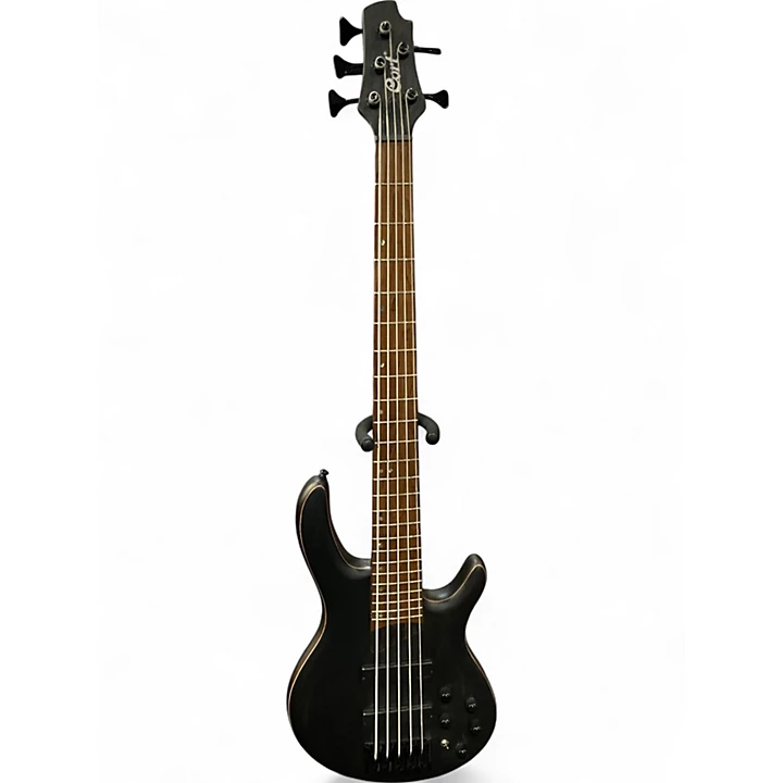 Used Cort b5 element Trans Black Electric Bass Guitar