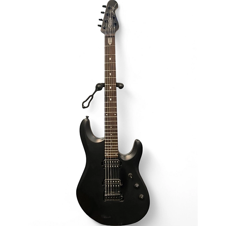 Used Sterling by Music Man JP60 Black Solid Body Electric Guitar