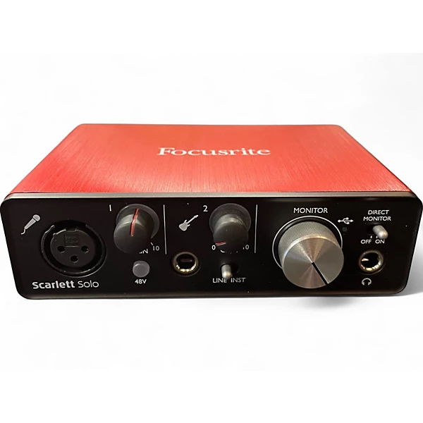 Focusrite Used Focusrite Scarlett Solo Gen 2 Audio Interface