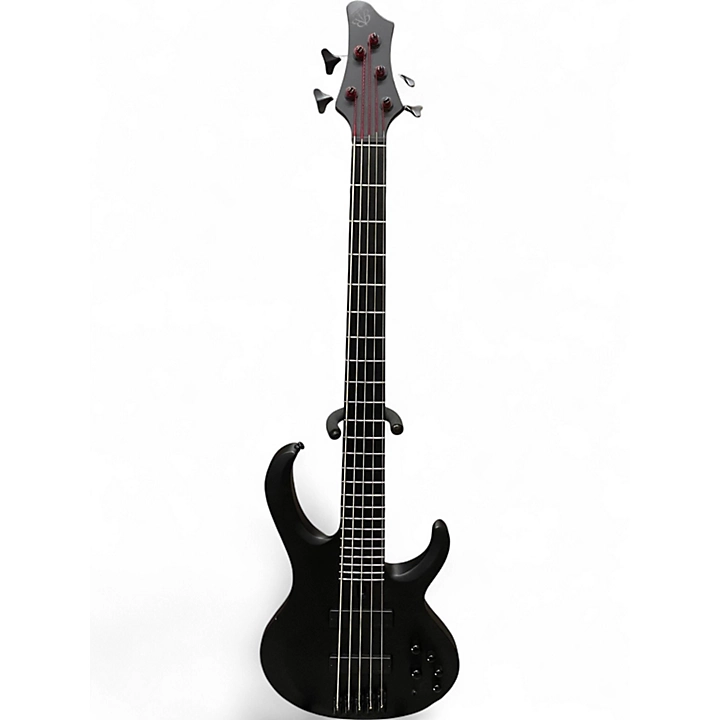 Used Ibanez BTB625EX Flat Black Electric Bass Guitar