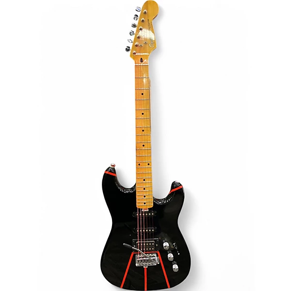 Used Squier squier II stratocaster Black Acoustic Electric Guitar