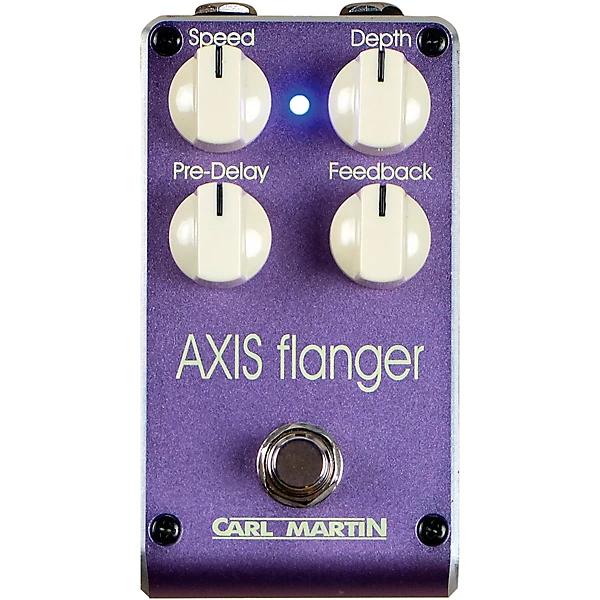Carl Martin Axis Flanger Effects Pedal Level 2 Purple