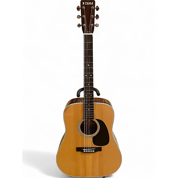 TAMA Used TAMA Dreadnought Natural Acoustic Guitar.gc