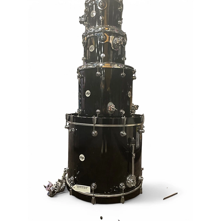 DW Used 2018 DW 4 Piece Design Series Black Drum Kit.gc