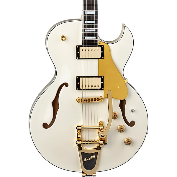 Dean Colt Semi Hollowbody Guitar With Bigsby Piezo Level 2 Vintage White