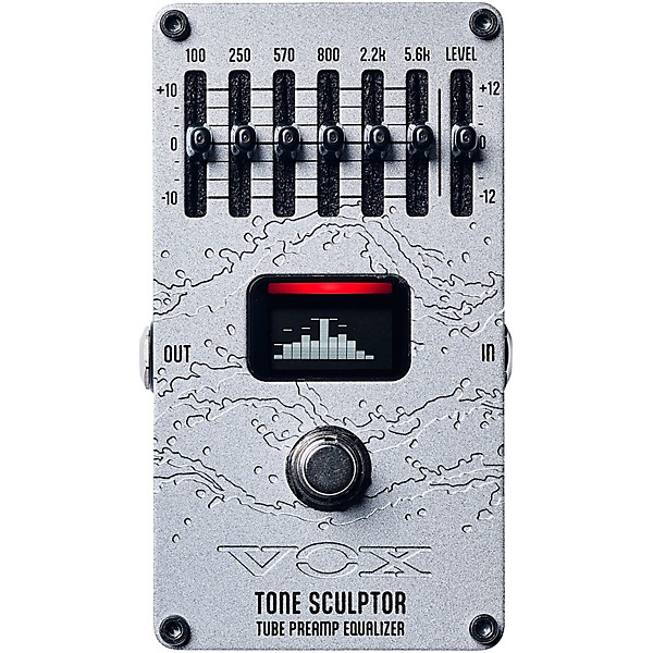 Valvenergy Tone Sculptor Graphic Equalizer Effects Pedal Grey