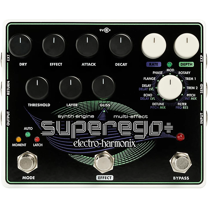 Electro Harmonix Superego+ Synth Effects Pedal