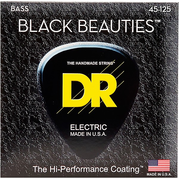 Black Beauties Medium 5 String Bass Strings