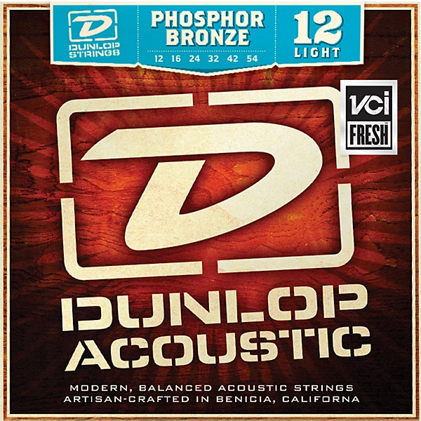 Phosphor Bronze Light Acoustic Guitar Strings