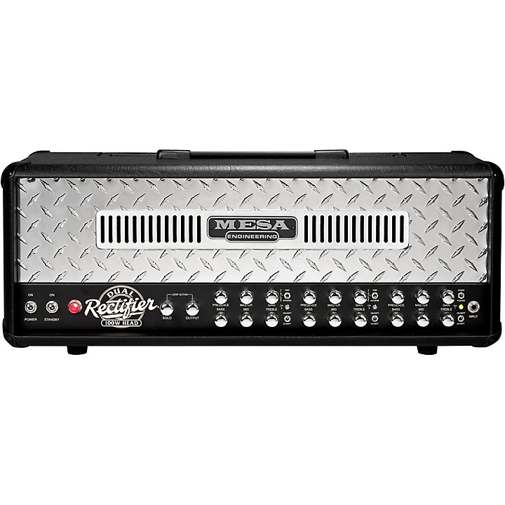 MESA/Boogie Dual Rectifier 100W Tube Guitar Amp Head Black