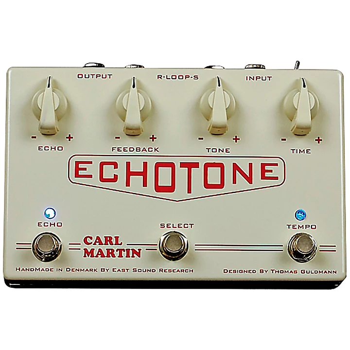 EchoTone Effects Pedal White