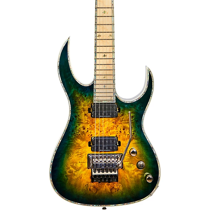 Z6 Prophecy Archtop with Floyd Rose Electric Guitar Reptile Eye
