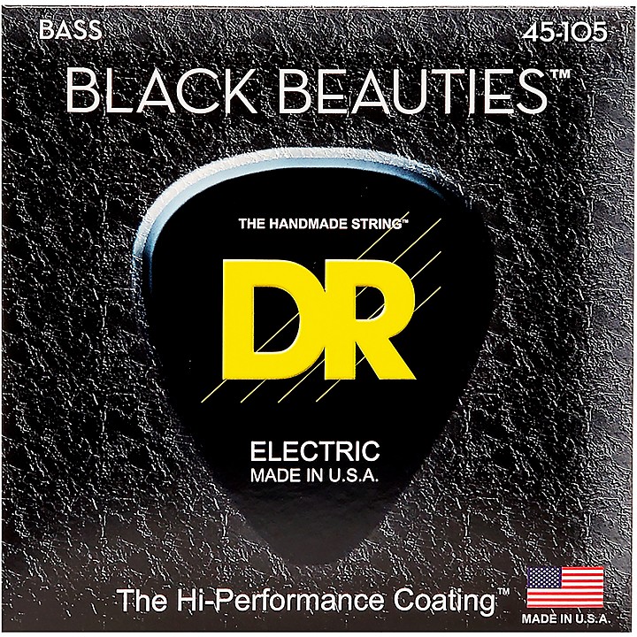 Black Beauties Medium 4 String Bass Strings